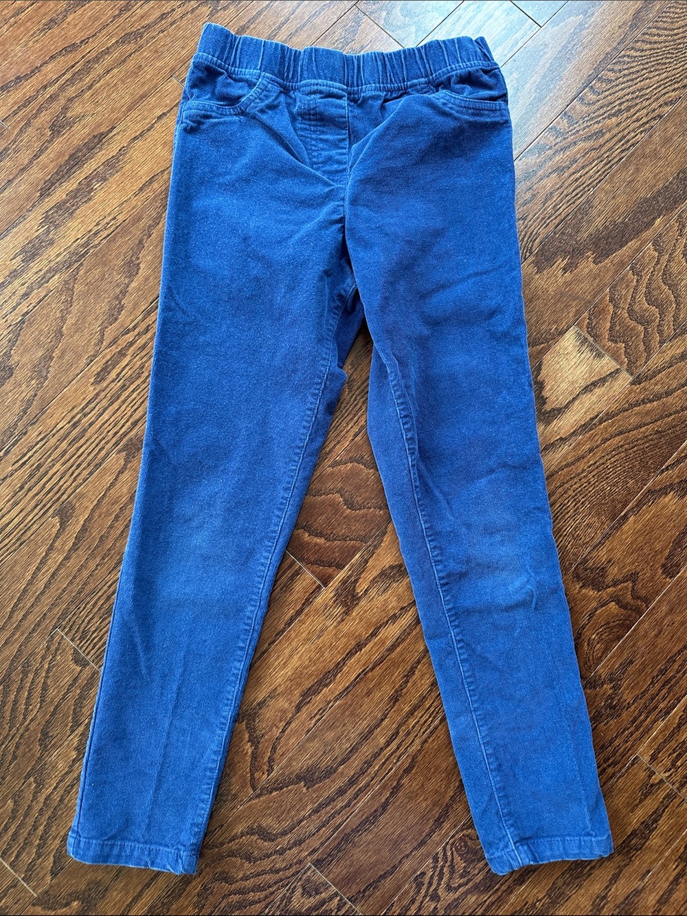 Mini Boden Girls' Stretch Pull-On Cord Pants - Navy Blue